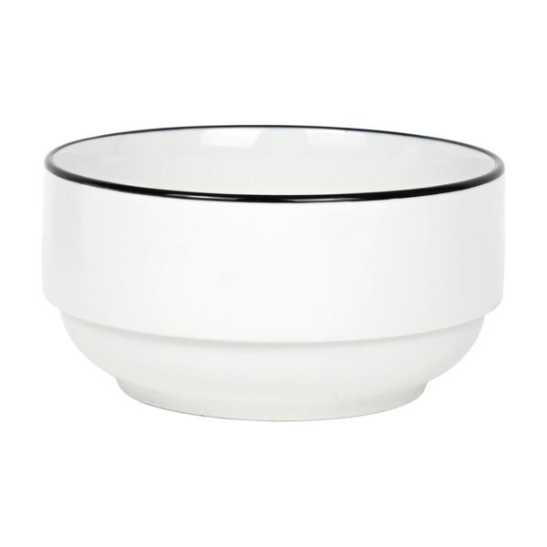 MS-BLACK-RIM-BOWL_8b05076d-a13f-402d-87ee-99db402b5de7.d97a099aaea60d069886fe82c5b7494d Stoneware Cereal Bowl, 27 oz