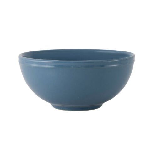 Blue Stoneware Cereal Bowl, 24 oz
